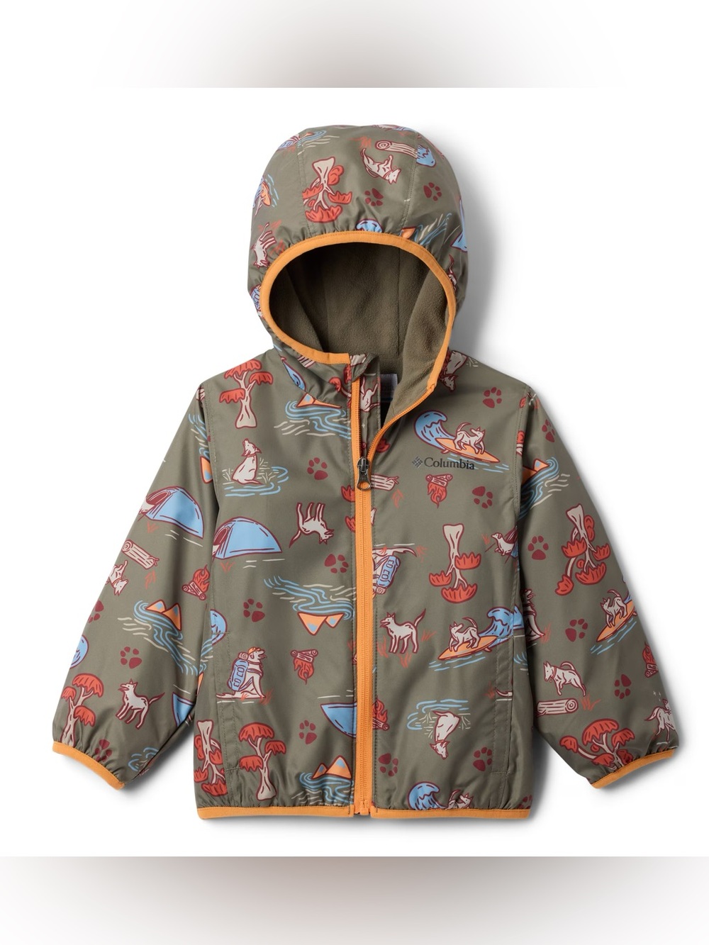 Columbia Camping Dog Toddler Kids' Mini Pixel Grabber Jacket